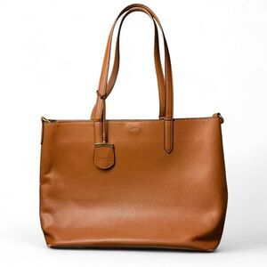 90s Vintage Leather Ralph Lauren Purse